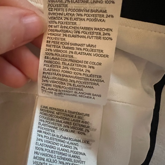 Women’s H&M Classic Navy Women's Blazer Size 38 - Picture 5 of 5